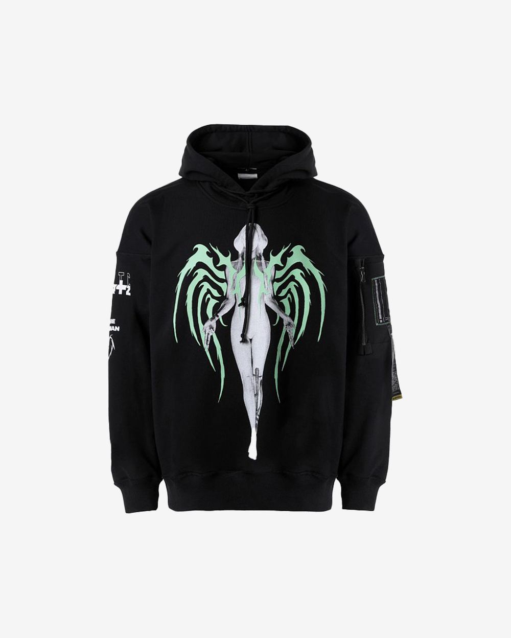 Худи Heartz «Grime» Black Hoodie