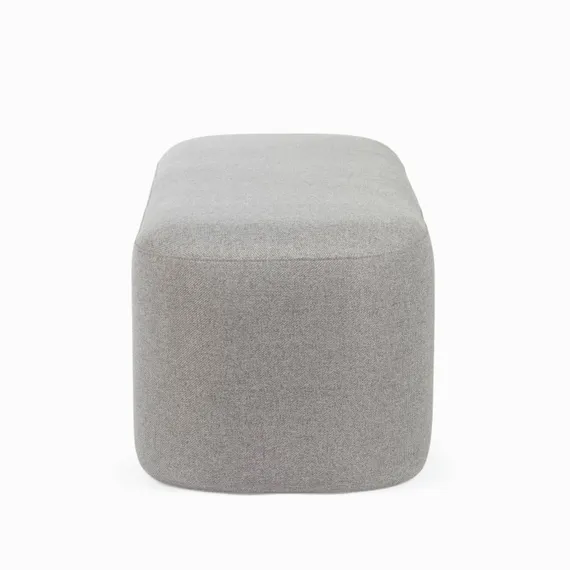 Пуф Pawai Low 120х38 см, светло-серый