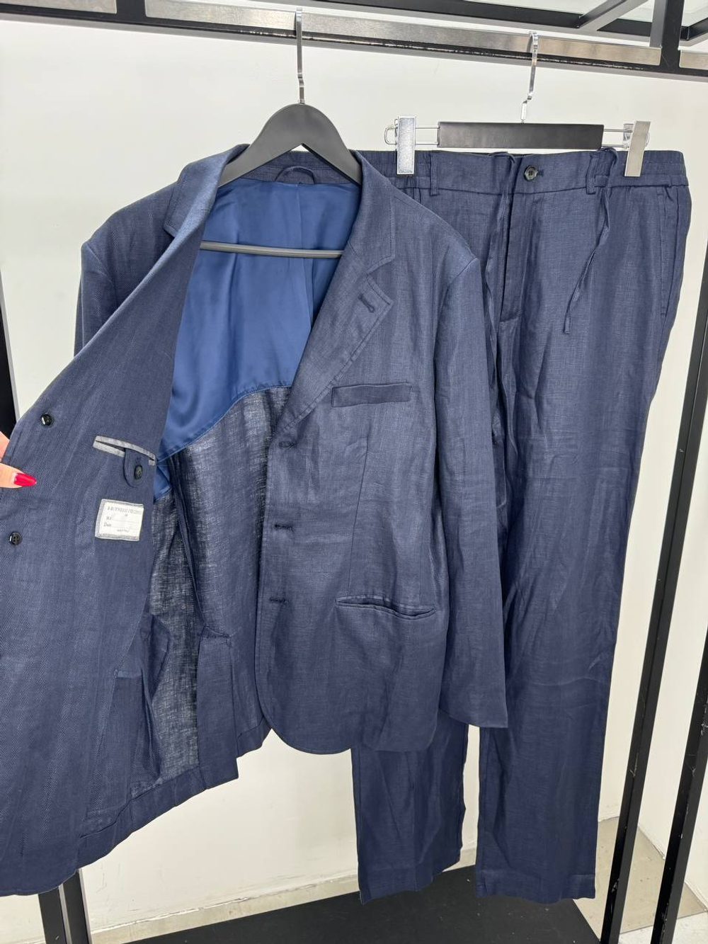 Льняной костюм Brunello Cucinelli