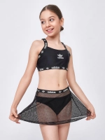 купальник раздельный 3 в 1 с топом и юбка