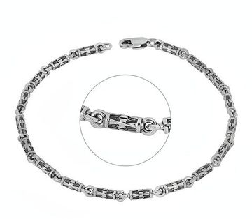 Литой браслет. Орнамент Крест.