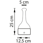745945 Настольная лампа ALFA LED 3W 300LM АЛЮМИНИЙ/БЕЛЫЙ 3000K