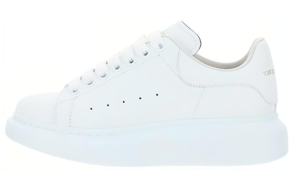 Alexander McQueen Alexander McQueen signature lace-up fashion sneakers women's white