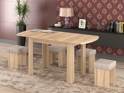 Стол обеденный раскладной Милан