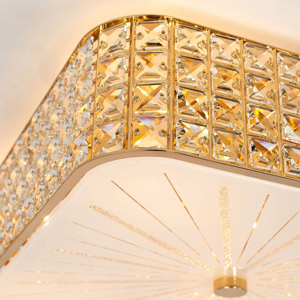 Citilux Портал CL324262 Люстра хрустальная Золото