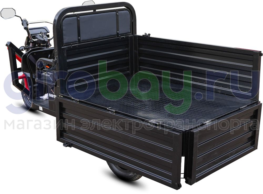 Грузовой электрический трицикл WHITE SIBERIA SIBTRIKE CARGO 1500W (60V/36Ah) - версия 2025 года фото №19