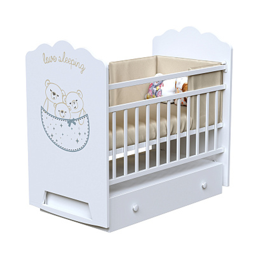 Кровать  ВДК Love Sleeping (маятник, ящик)