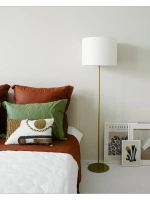 Торшер напольный с абажуром в гостиную современный