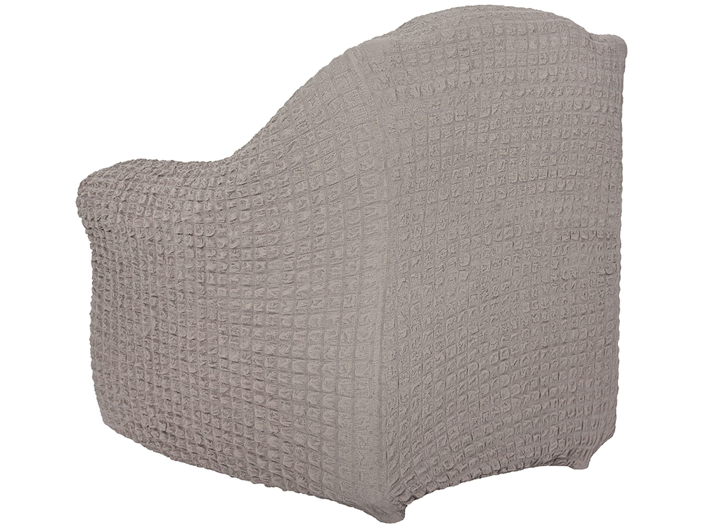 Чехол на кресло без оборки Модерн, цвет Капучино