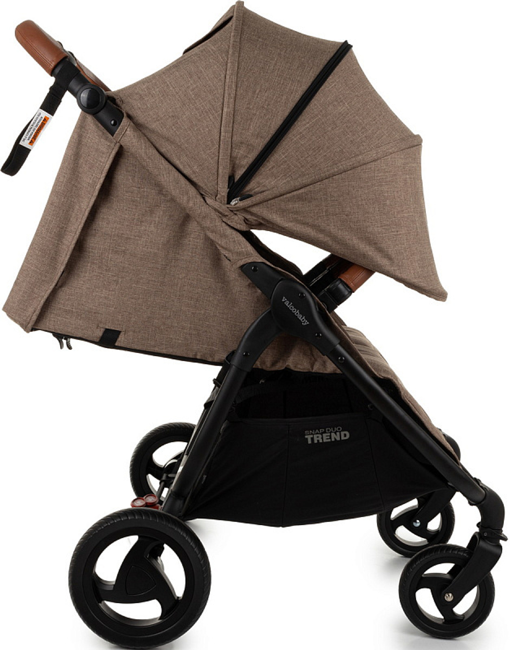 Детская коляска для двойни Valco baby Snap Duo Trend 2 в 1 Коричневый (Cappuccino)