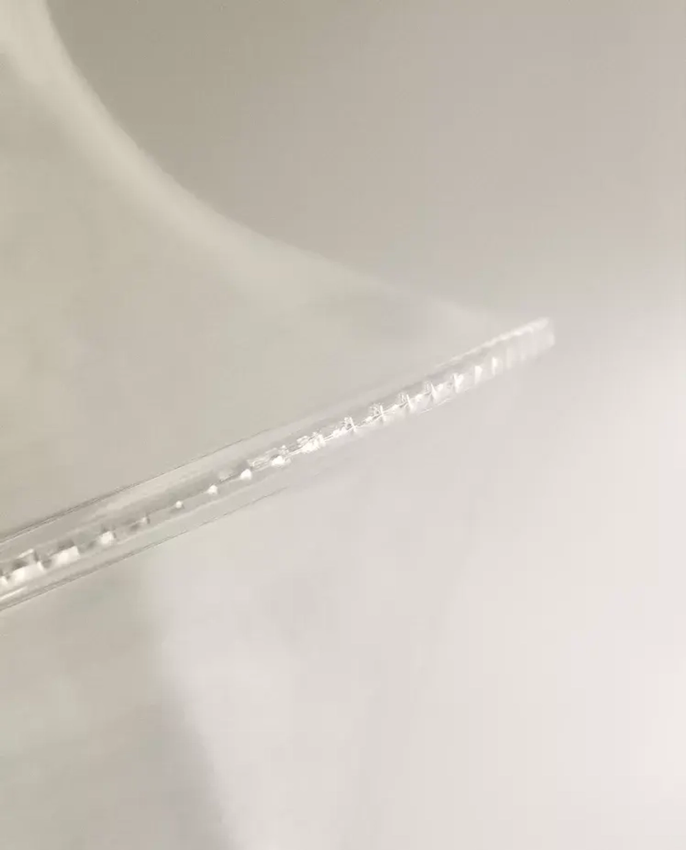 ZARA HOME СТЕКЛЯННАЯ ВАЗА, ПРОЗРАЧНЫЙ