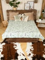 Одеяло лен двуспальное 172 х 205 утепленное зимнее льняное