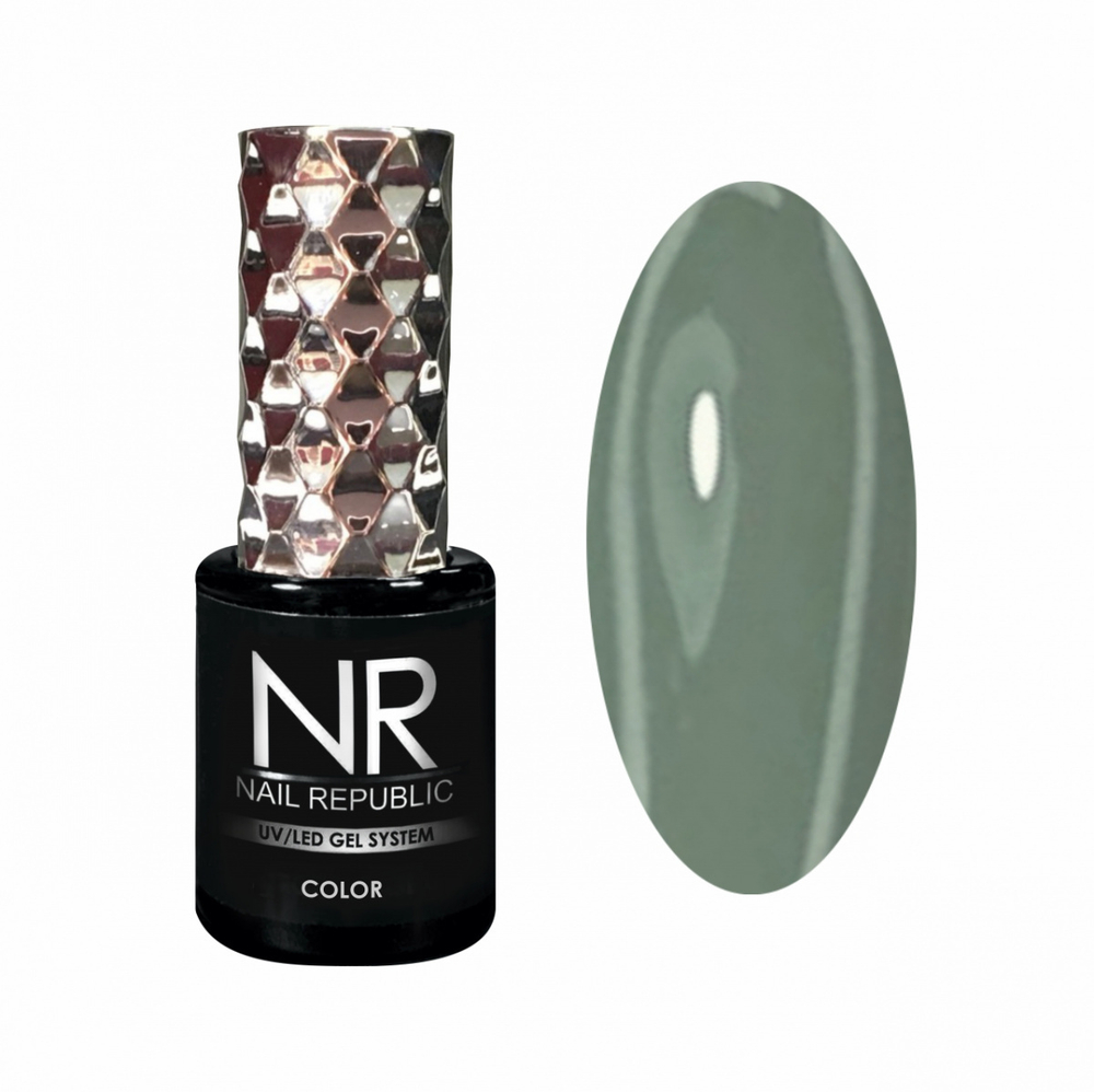 Nail Republic Гель-лак NR-112 Оливковый, 10 мл