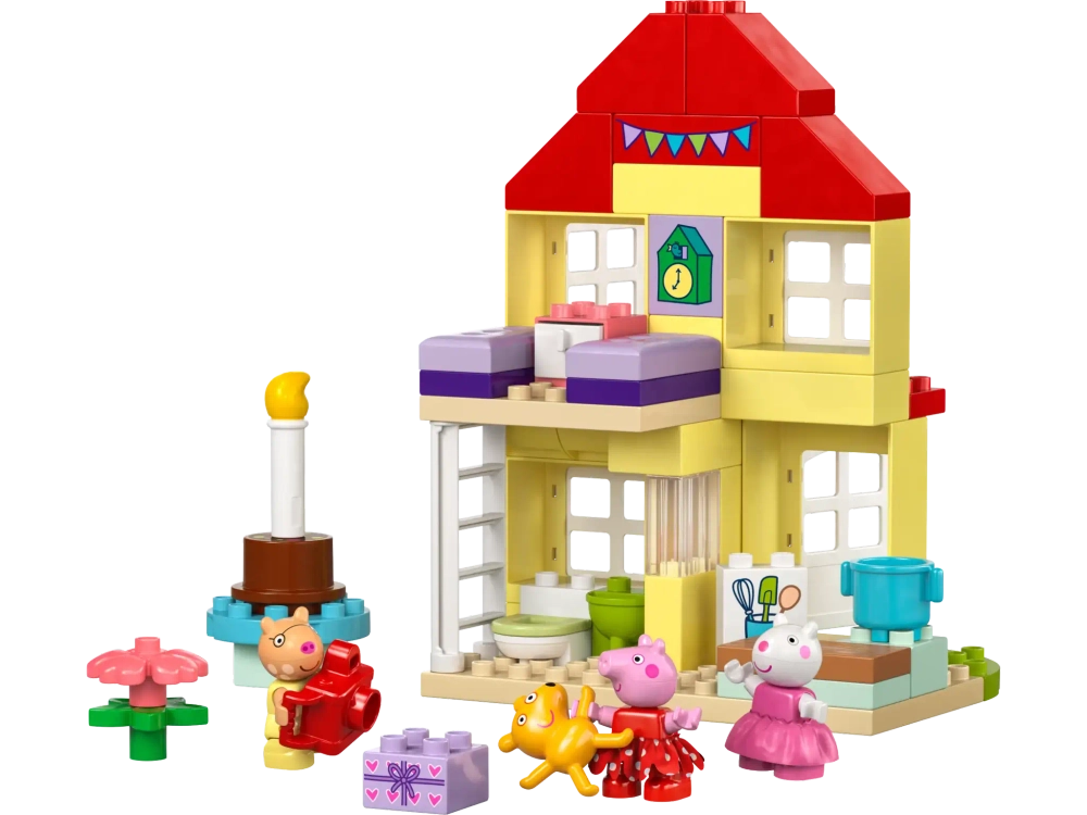 Конструктор LEGO Duplo 10433 Peppa Pig Домик для празднования дня рождения