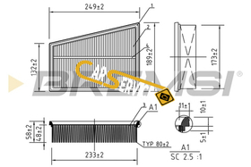 BREMSI - FA0534BREMSI - FA0534