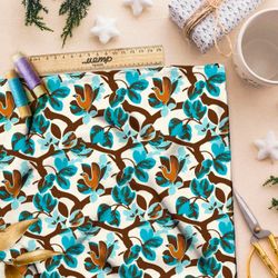 Ткань премиум шифон романтический этюд