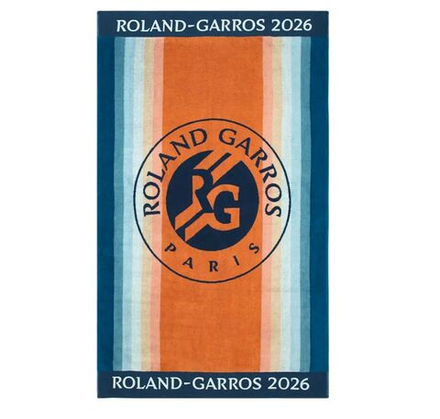 Теннисное полотенце Roland Garros Official Players Logo 2026 Beach - multicolor