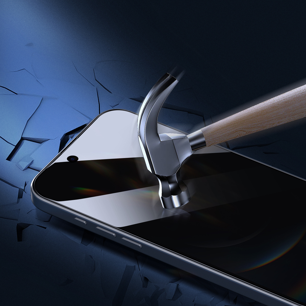 Стекло на экран "Антишпион" для iPhone 16e, серия 2.5D Privacy Screen Protector от Dux Ducis