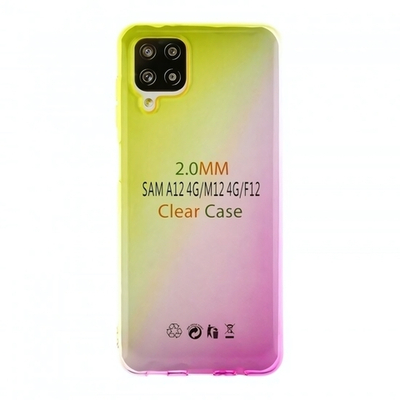 Чехол для Samsung Galaxy A12/M12 Градиент, ТПУ, 012965