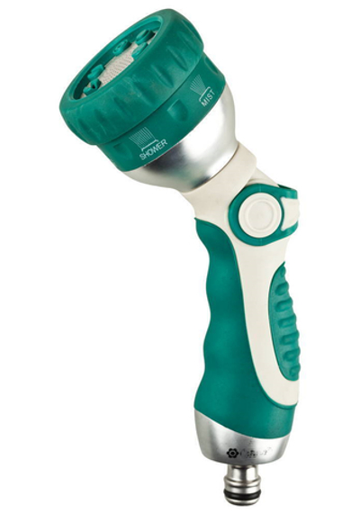 RACO 343C, 6 режимов, металлический с TPR, поливочный пистолет (4256-55/343C)