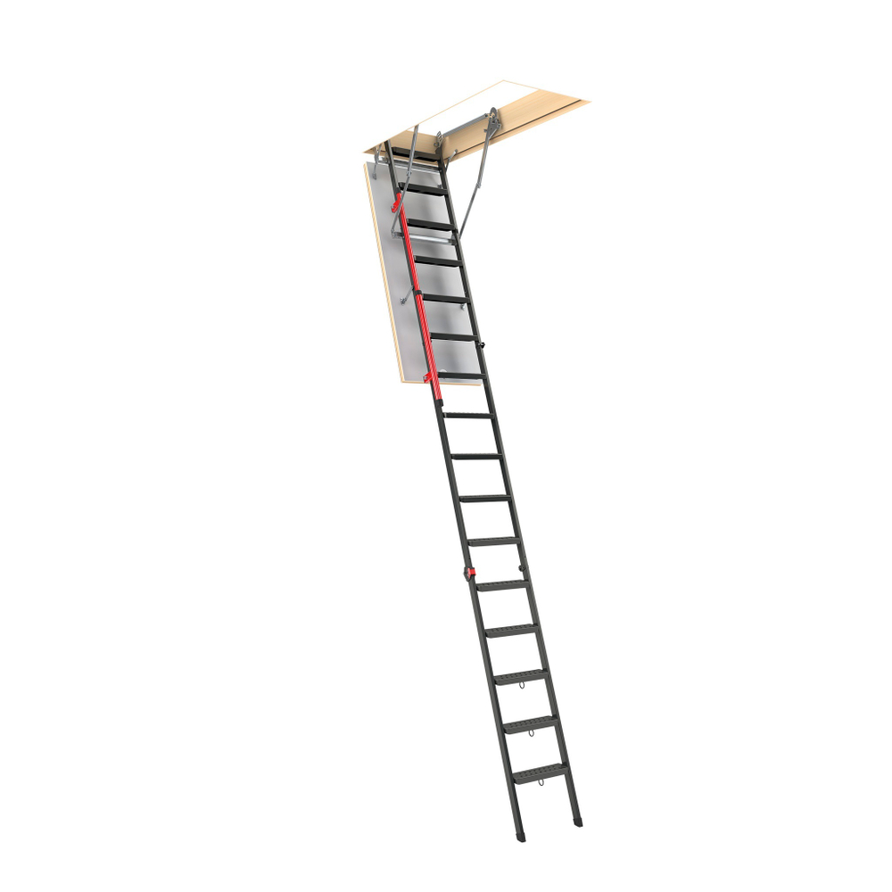 Лестница складная металлическая LMP