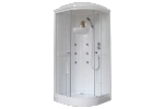 Душевая кабина Royal Bath RB90HK2-T 90x90 профиль белый/стекло прозрачное