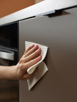 Набор салфеток для уборки из целлюлозы Eco Clean, белые, 10 шт.