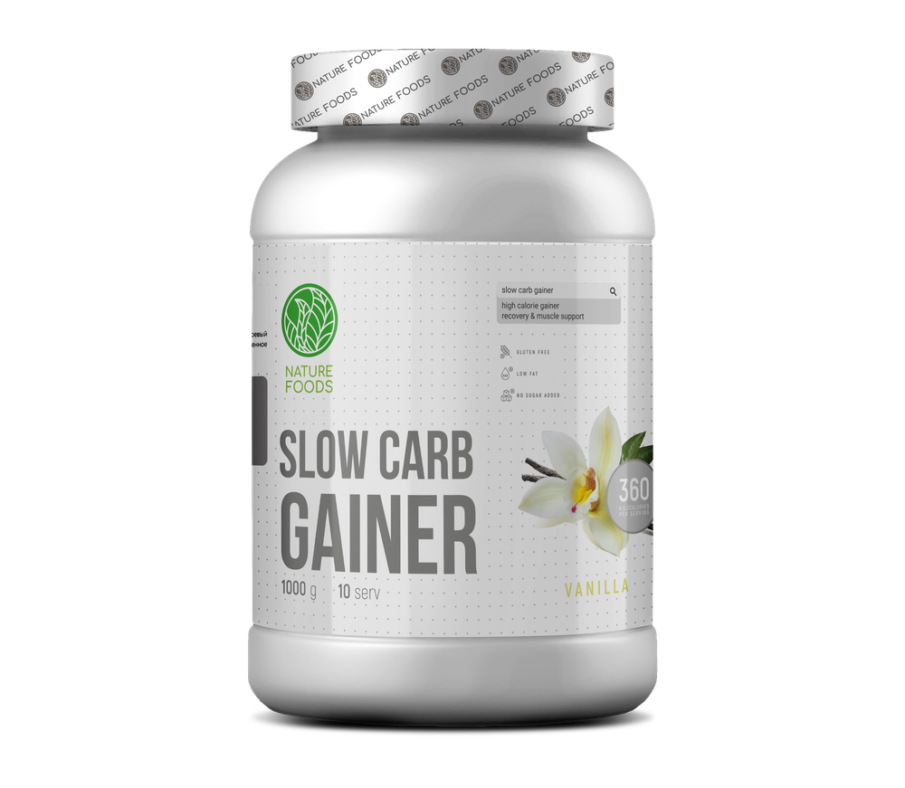 Nature Foods Slow Carb Gainer банка (1000 гр.)