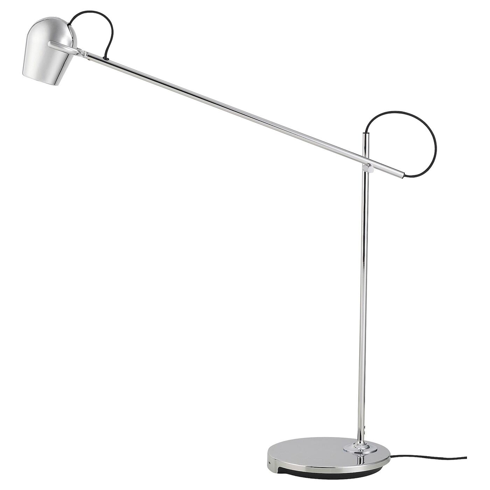 IKEA MODERMOLN  (ИКЕА МОДЕРМОЛН)  -  Настольная лампа, хром