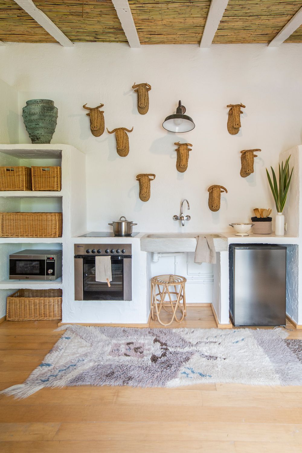 Шерстяной стираемый ковер Lorena Canals Zuni  U (90 x 240 см)