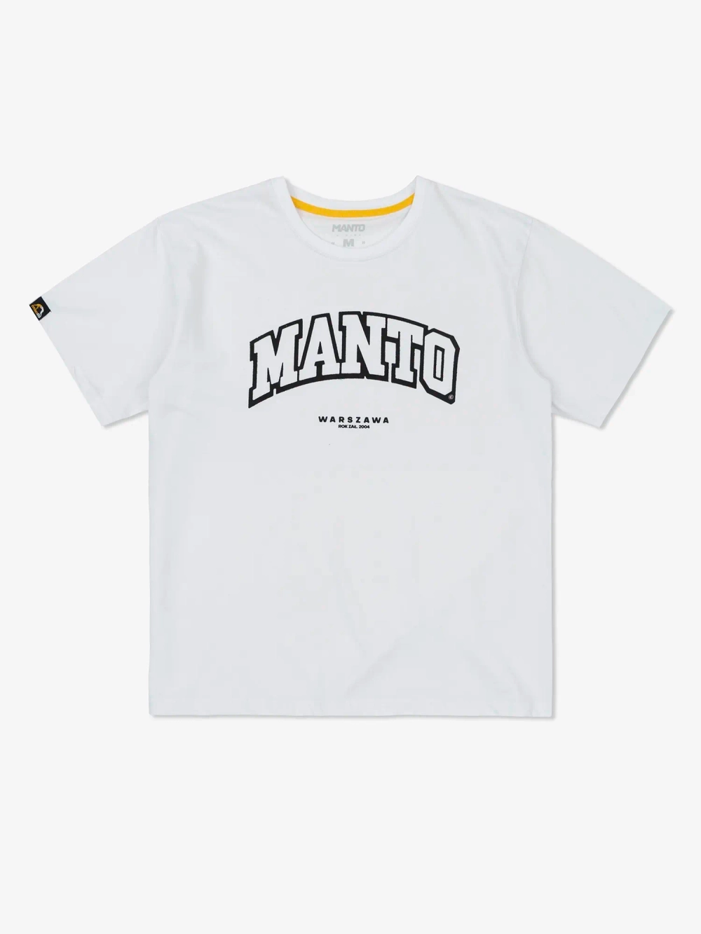 Футболка MANTO WARSZAWA OVERSIZE белая