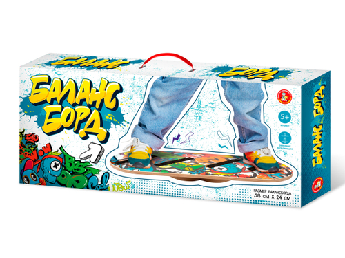 игра Балансборд (одна точка опоры)