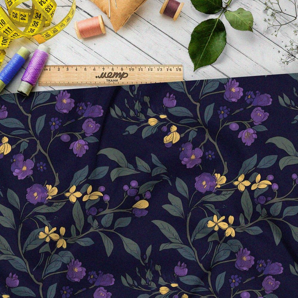 Ткань премиум таффета чудесный вечер