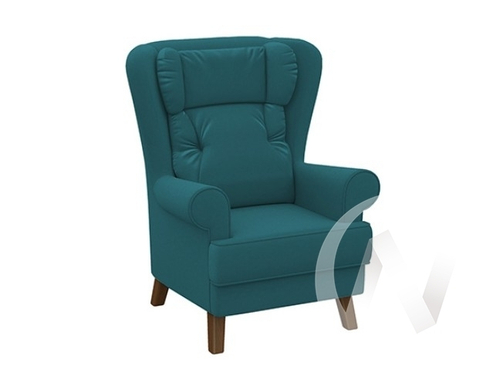 Кресло отдыха Комфорт-2 (орех лак/ULTRA ATLANTIC)