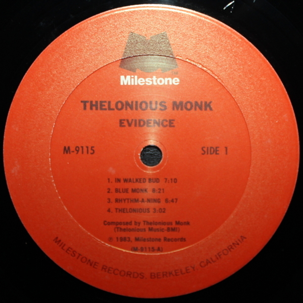 Thelonious Monk / Evidence (LP)