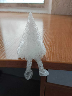 Новогодний подарок 3Д печать Ёлочка с подвижными ножками
