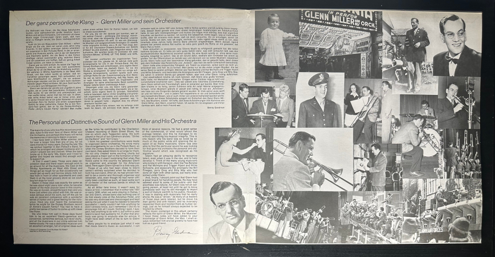 Glenn Miller ‎– Die Originalaufnahmen Seiner Größten Erfolge 2LP (Германия)