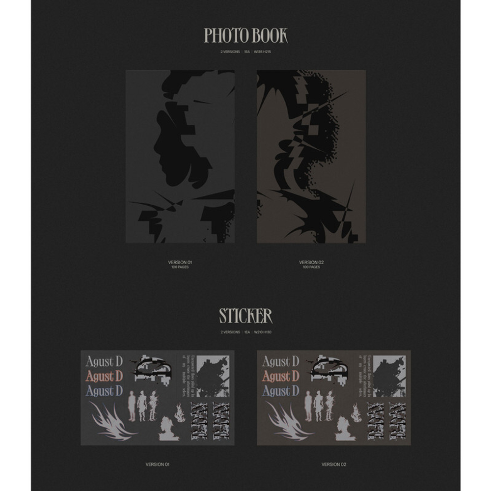 Альбом Agust D (Suga BTS) D-DAY