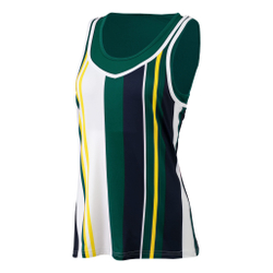 Женская теннисная майка Fila Emma 2 In 1 Tank Top Women - White, Dark Green