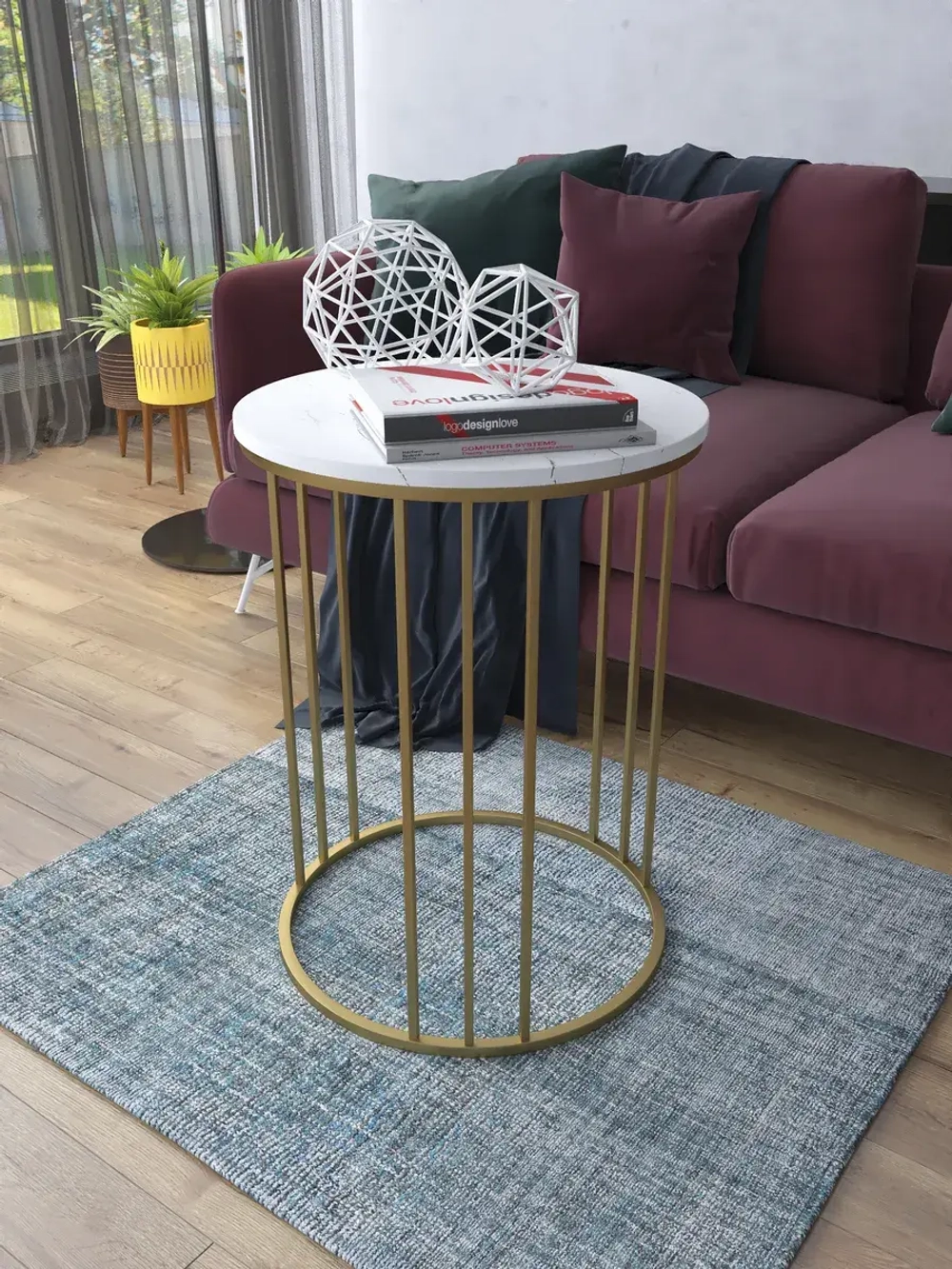 Журнальный стол Трио - ЗСБ - МДФ в ПВХ