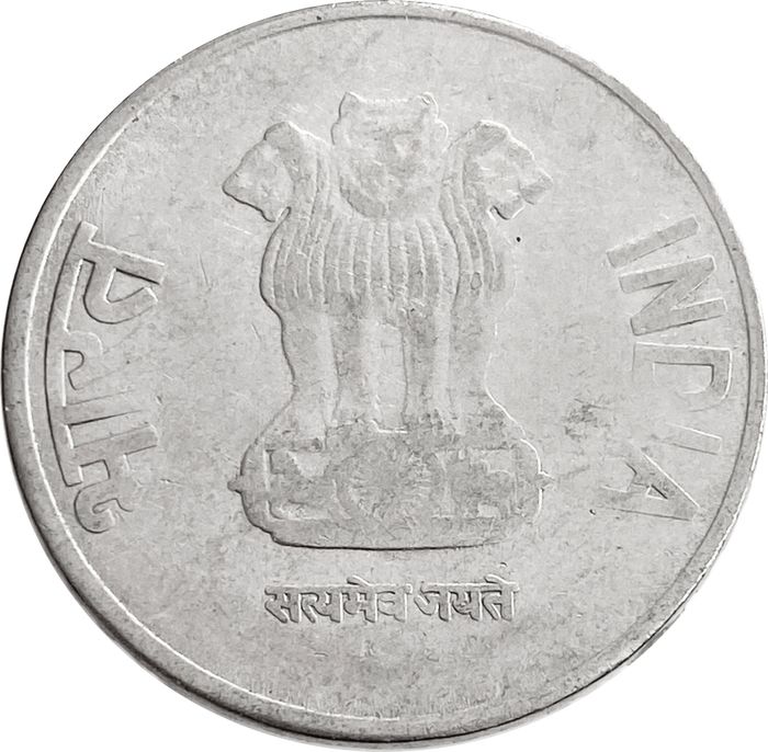 2 рупии 2011-2019 Индия VF
