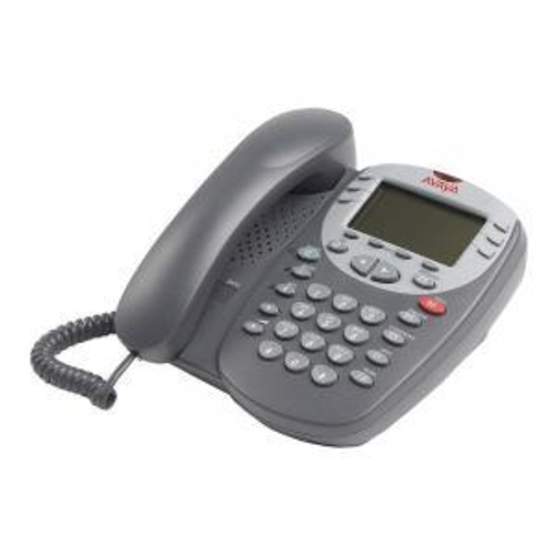 VoIP-телефон Avaya 2410D, монохромный дисплей, громкая связь, черный