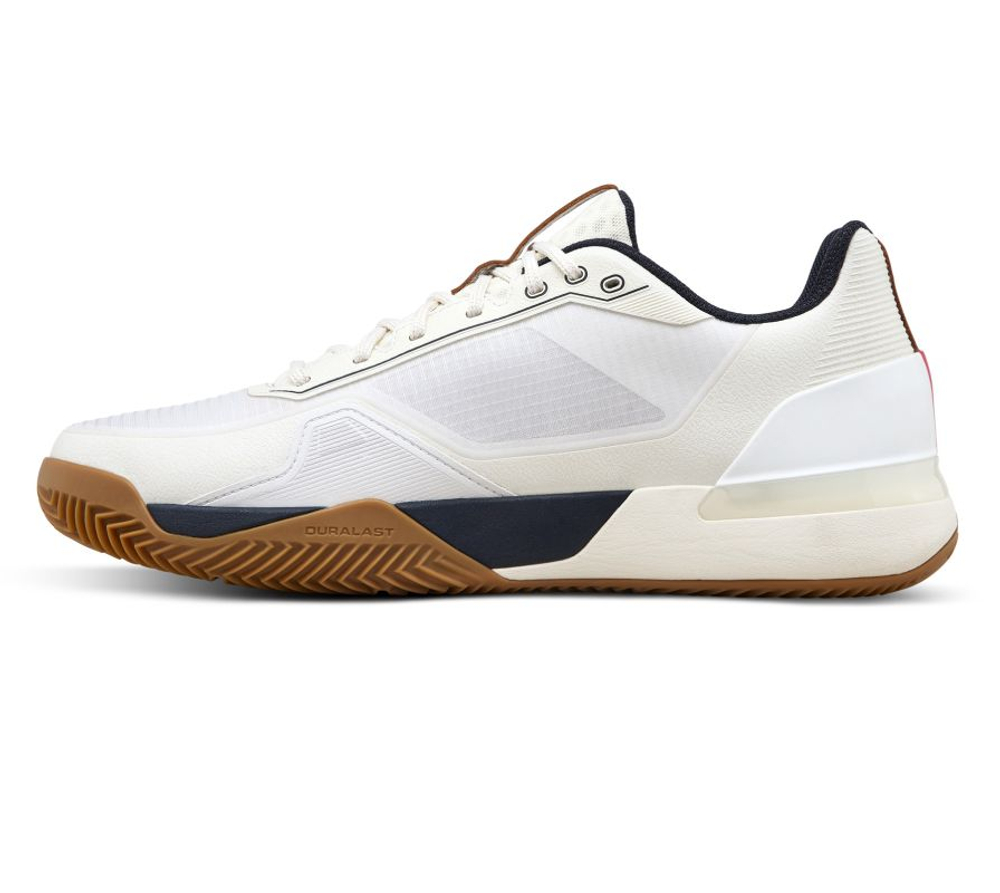 Мужские кроссовки теннисные Wilson Rush Tour 5 Clay - white/navy blazer/gum1a