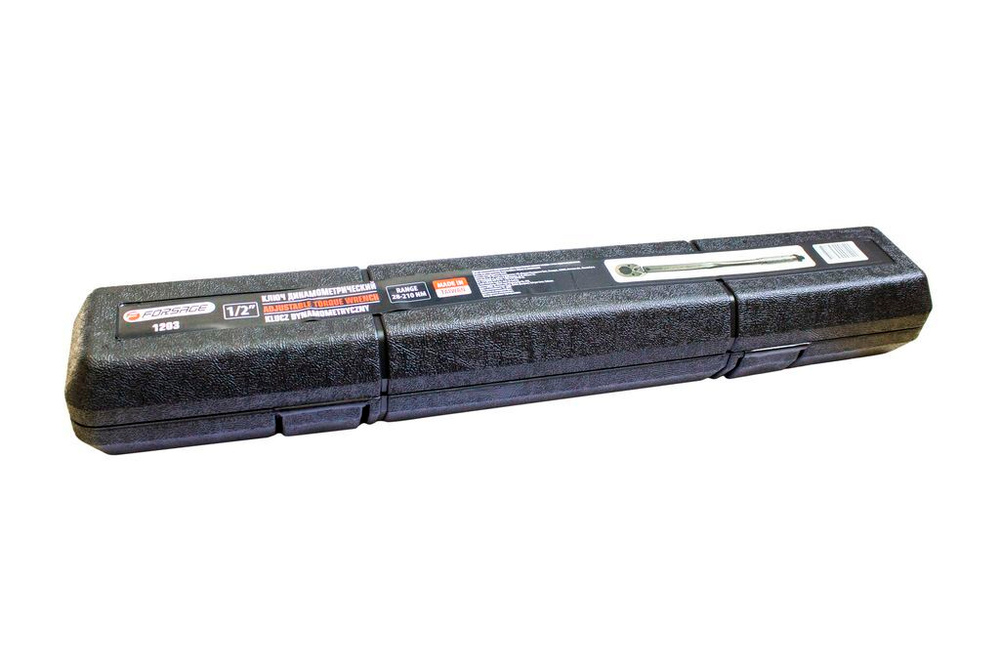 Ключ динамометрический RF-1203: щелчкового типа 1/2"DR (28-210Nm) 470мм ROCKFORCE
