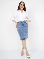 ❀ Юбка джинсовая большие размеры ❀