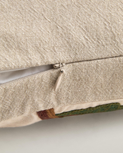 Zara Home наволочка декоративная из хлопка, светло-бежевый, 45x45 см · 6379/008