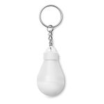 Пластиковый фонарь-брелок в виде лампочки Белый