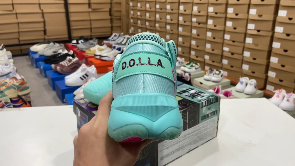 Adidas Dame 8 Dame Dalla Light Blue Pink