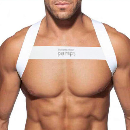 Мужская портупея белая PUMP! MP9051-1