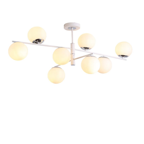 Потолочная люстра Mirastyle MD-16115/8 WH+CR